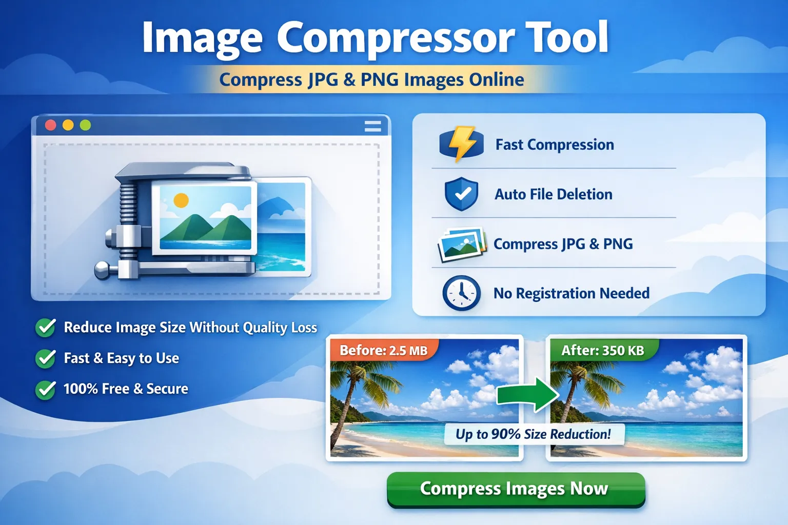 Image Compressor Tool 2026